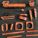 Nội thất gỗ tự nhiên Suzuki Jimny